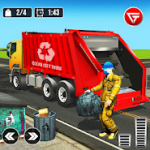 Garbage Truck: Trash Cleaner Driving Game