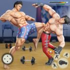 GYM Fighting Games: Bodybuilder Trainer Fight PRO