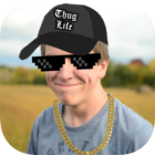 Thug Life Stickers: Pics Editor, Photo Maker, Meme