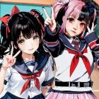 SchoolGirl AI 3D Anime Sandbox